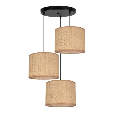 Luster na lanku IRMA 3xE27/60W/230V prečnik 45 cm