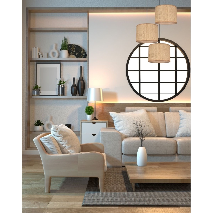 Luster na lanku IRMA 3xE27/60W/230V prečnik 45 cm