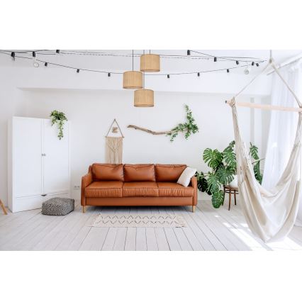 Luster na lanku IRMA 3xE27/60W/230V prečnik 45 cm
