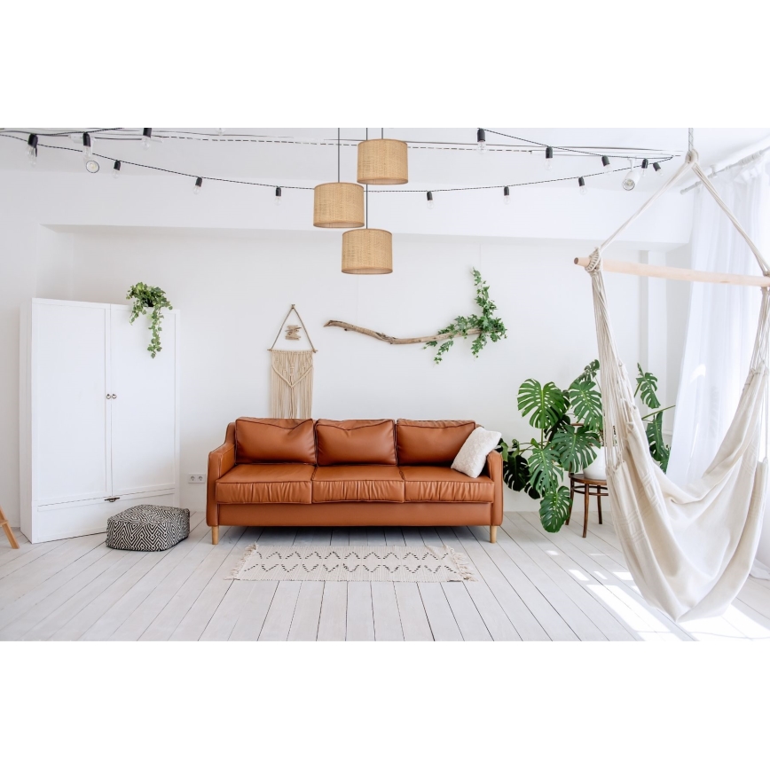 Luster na lanku IRMA 3xE27/60W/230V prečnik 45 cm