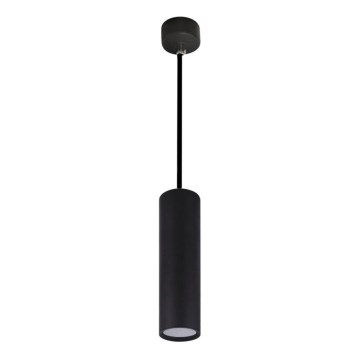 Luster na lanku KARADON 1xGU10/30W/230V 29 cm crni