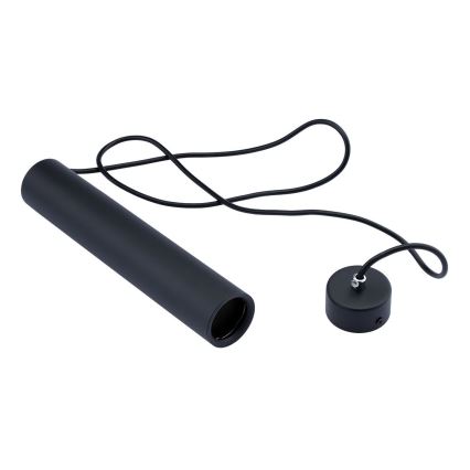 Luster na lanku KARADON 1xGU10/30W/230V 29 cm crni