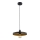 Luster na lanku LITO 1xE27/15W/230V crna