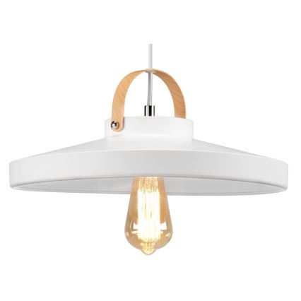 Luster na lanku NEXT 1xE27/60W/230V bela