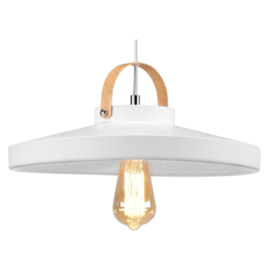 Luster na lanku NEXT 1xE27/60W/230V bela