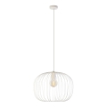 Luster na lanku OVELLA 1xE27/15W/230V prečnik 46 cm krem