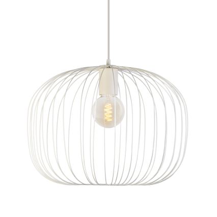 Luster na lanku OVELLA 1xE27/15W/230V prečnik 46 cm krem