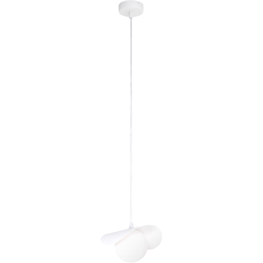 Luster na lanku RITUAL 1xG9/8W/230V bela