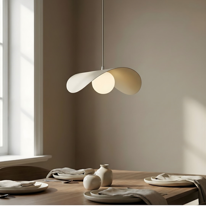 Luster na lanku RITUAL 1xG9/8W/230V bež