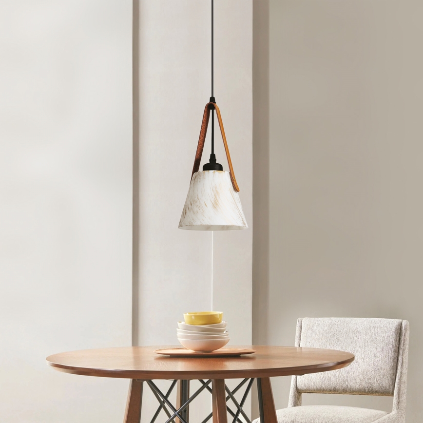 Luster na sajli 1xE27/40W/230V beo