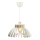 Luster na sajli 1xE27/60W/230V, bela, prečnik 39 cm