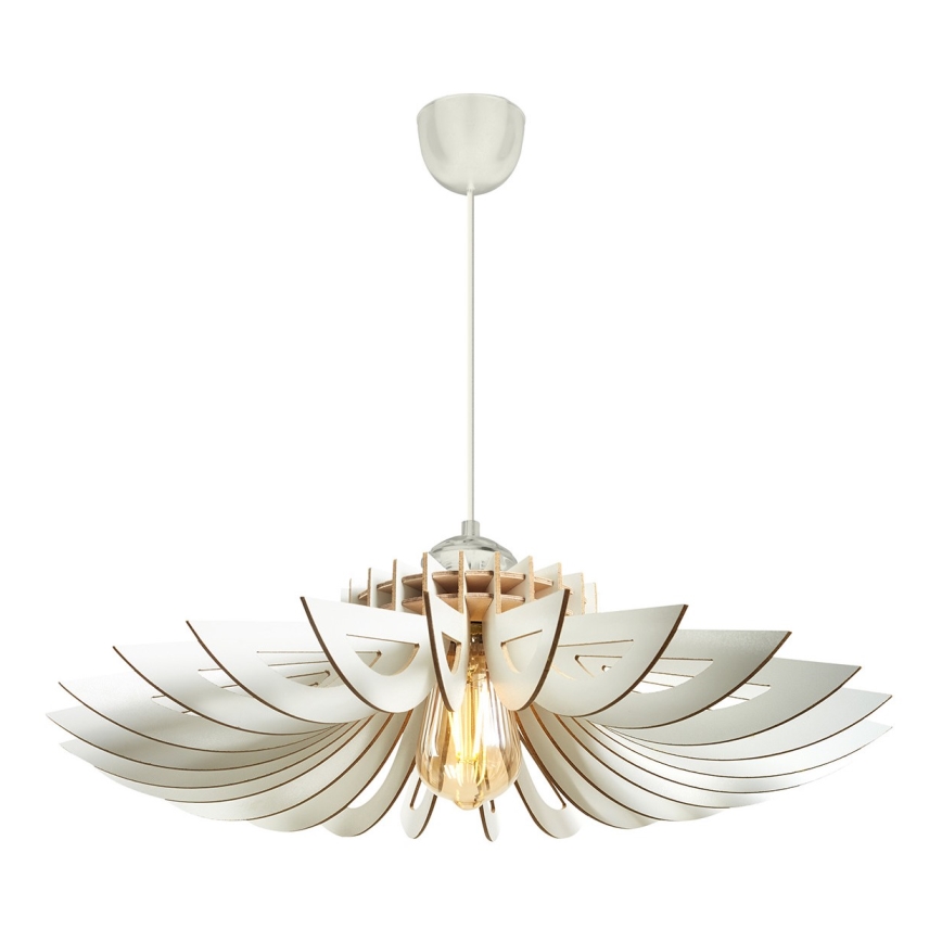 Luster na sajli 1xE27/60W/230V beo Ø 68 cm