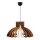 Luster na sajli 1xE27/60W/230V braon prečnik 39 cm
