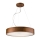 Luster na sajli 3xE27/60W/230V, prečnik 47 cm, od borovine
