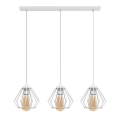 Luster na sajli AGAT 3xE27/15W/230V