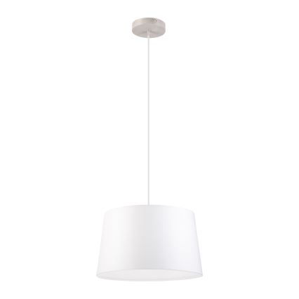 Luster na sajli AIDA 1xE27/60W/230V prečnik 35 cm hrast/bela