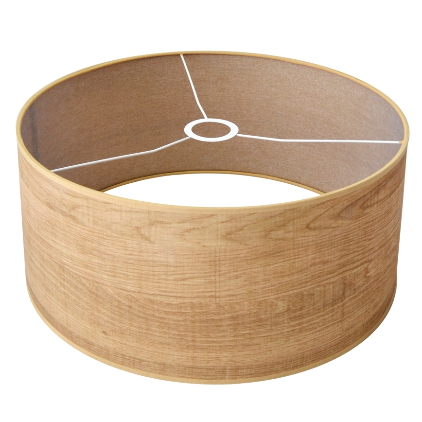 Luster na sajli ALBA 1xE27/15W/230V fi 40 cm braon/crna