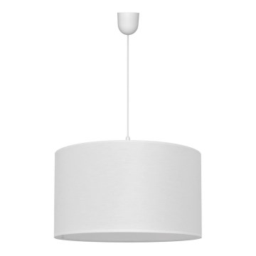 Luster na sajli ALBA 1xE27/15W/230V, prečnik 45 cm, bela