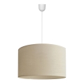 Luster na sajli ALBA 1xE27/15W/230V prečnik 45 cm bež