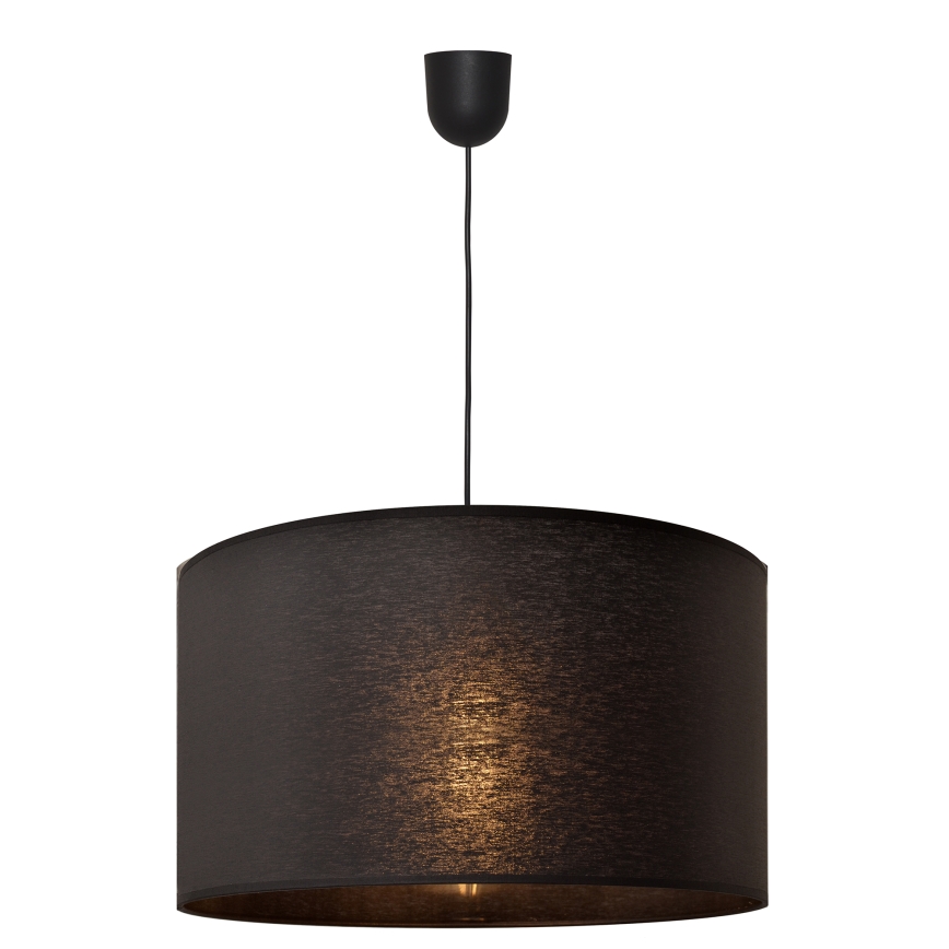 Luster na sajli ALBA 1xE27/15W/230V, prečnik 45 cm, crna