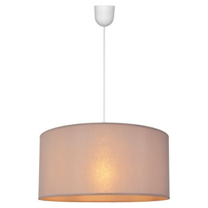 Luster na sajli ALBA 1xE27/15W/230V Ø 40 cm bež