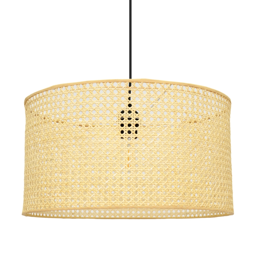 Luster na sajli ALBA 2xE27/15W/230V ratan/crna