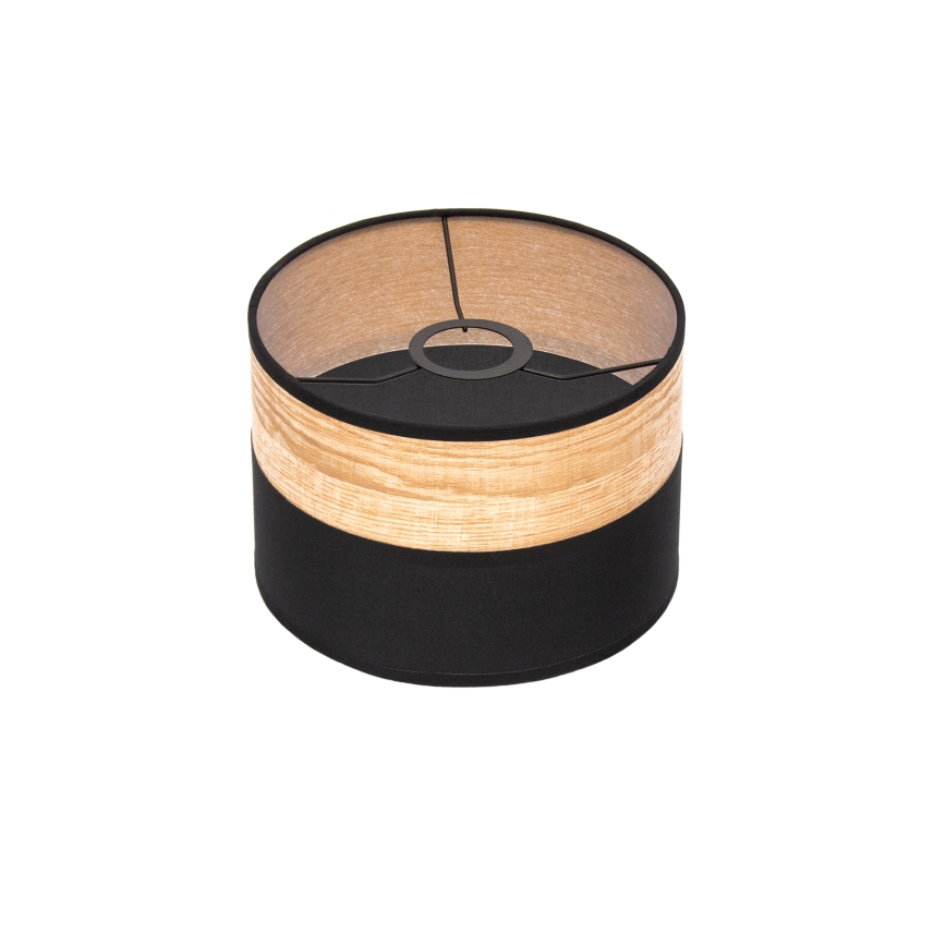 Luster na sajli ALBA 3xE27/15W/230V crna/braon