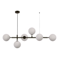 Luster na sajli ALISA 6xE14/40W/230V crna