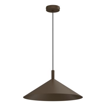 Luster na sajli ANEGA 1xGX53/15W/230V, prečnik 40 cm, braon