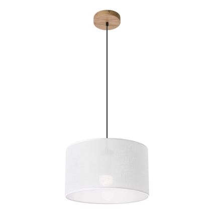 Luster na sajli ANTONIO 1xE27/60W/230V hrast
