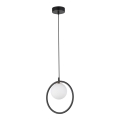 Luster na sajli AQUA 1xG9/12W/230V crna