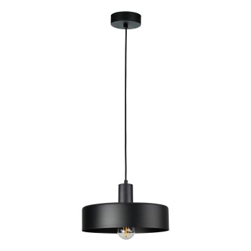 Luster na sajli ARCANE 1xE27/60W/230V, crne boje