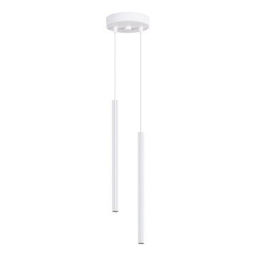 Luster na sajli ARCHE 2xG9/8W/230V, bela