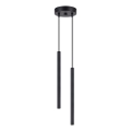 Luster na sajli ARCHE 2xG9/8W/230V crna