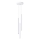 Luster na sajli ARCHE 3xG9/8W/230V bela