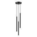 Luster na sajli ARCHE 3xG9/8W/230V crni