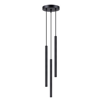 Luster na sajli ARCHE 3xG9/8W/230V crni
