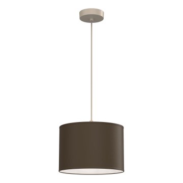 Luster na sajli ARDEN 1xE27/15W/230V prečnik 25 cm bež/braon