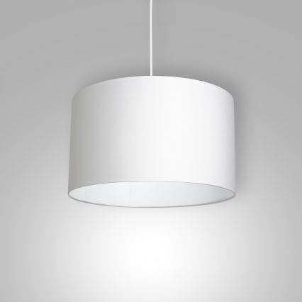 Luster na sajli ARDEN 1xE27/60W/230V prečnik 40 cm bela