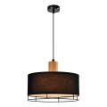 Luster na sajli ARDI 1xE27/40W/230V crna/braon