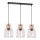 Luster na sajli ARIA 3xE27/60W/230V bakarni