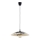 Luster na sajli ARMI 1xE27/15W/230V crna/bež
