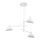 Luster na sajli ARTIS 3xE14/40W/230V bela