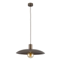 Luster na sajli ASTRA 1xE27/15W/230V prečnik 41 cm braon