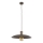 Luster na sajli ASTRA 1xE27/15W/230V prečnik 41 cm braon