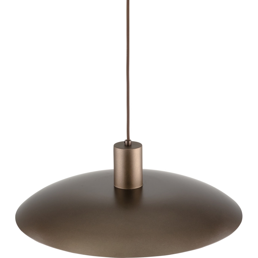 Luster na sajli ASTRA 1xE27/15W/230V prečnik 41 cm braon