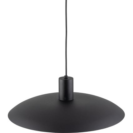 Luster na sajli ASTRA 1xE27/15W/230V prečnik 41 cm crna
