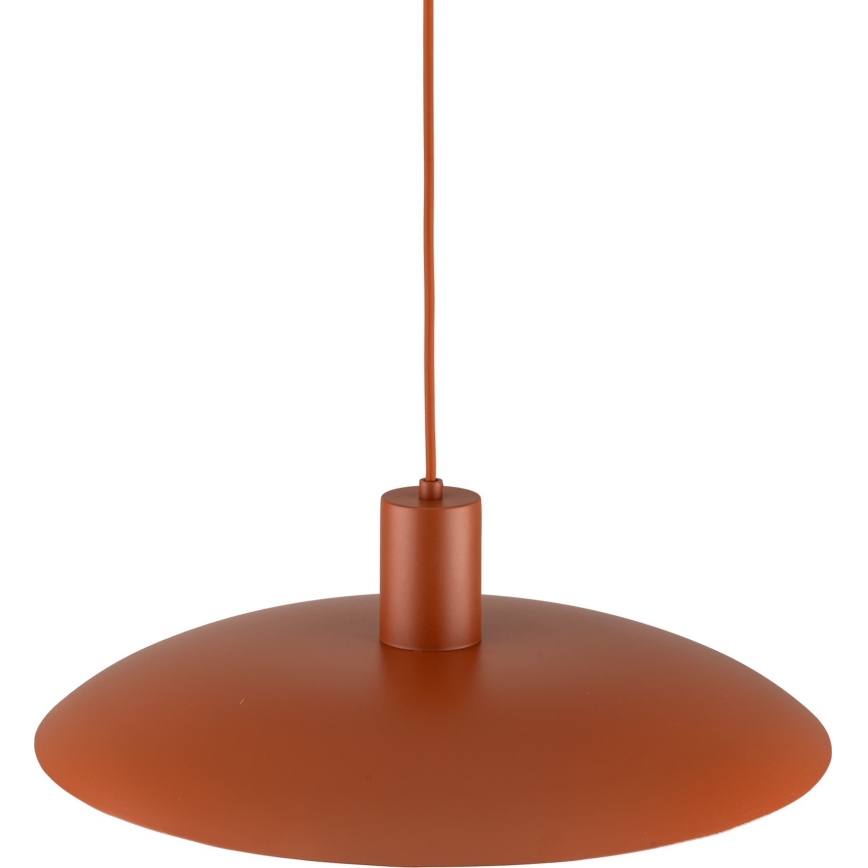 Luster na sajli ASTRA 1xE27/15W/230V Ø 41 cm u boji cigle