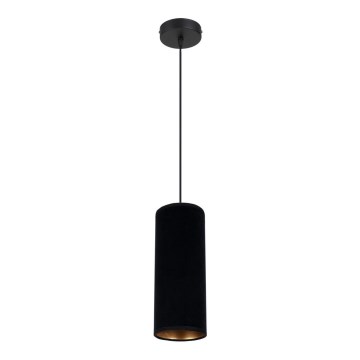 Luster na sajli AVALO 1xE27/60W/230V crna