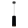 Luster na sajli AVALO 1xE27/60W/230V crna